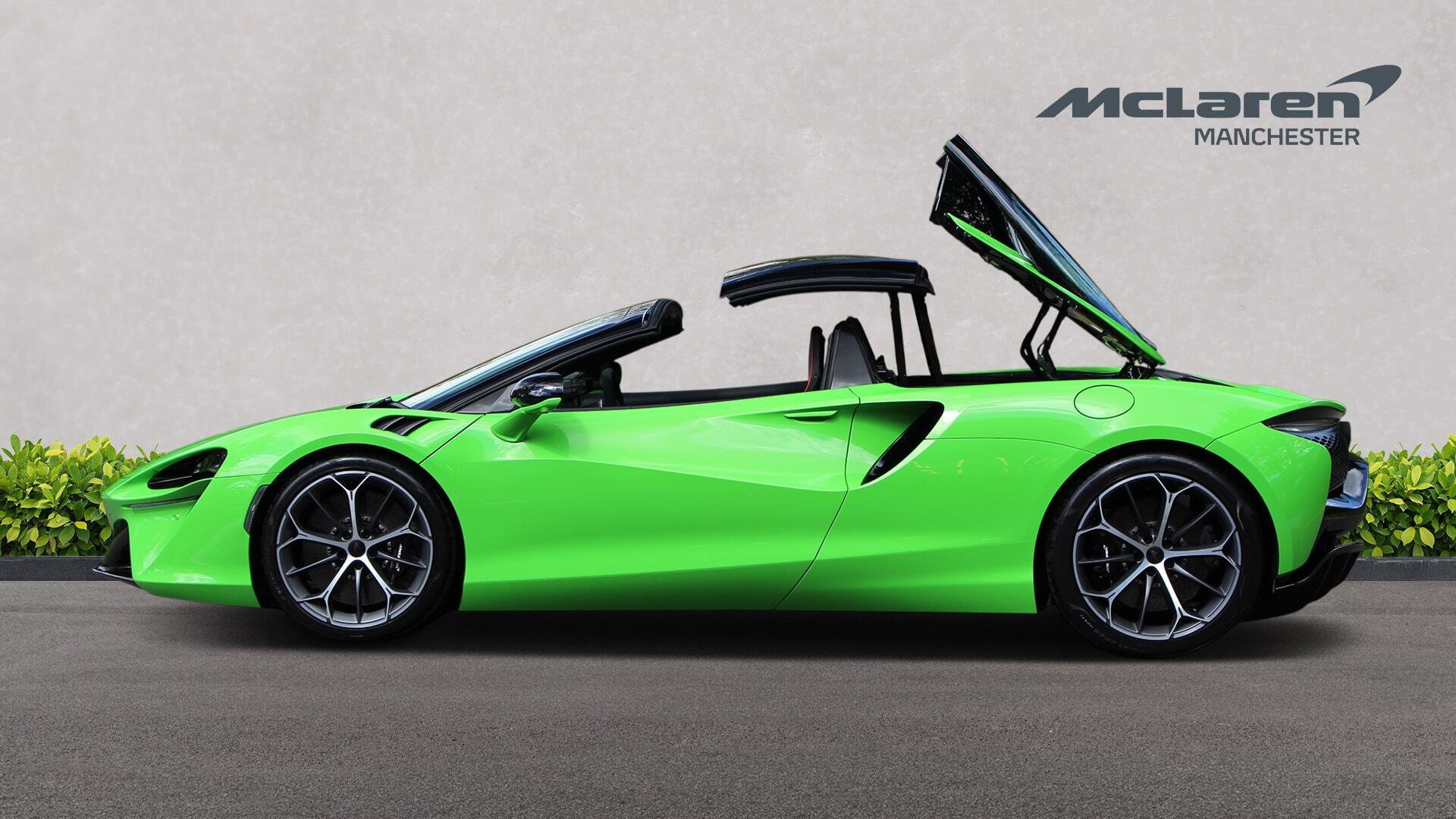 White 2026 McLaren Artura 9