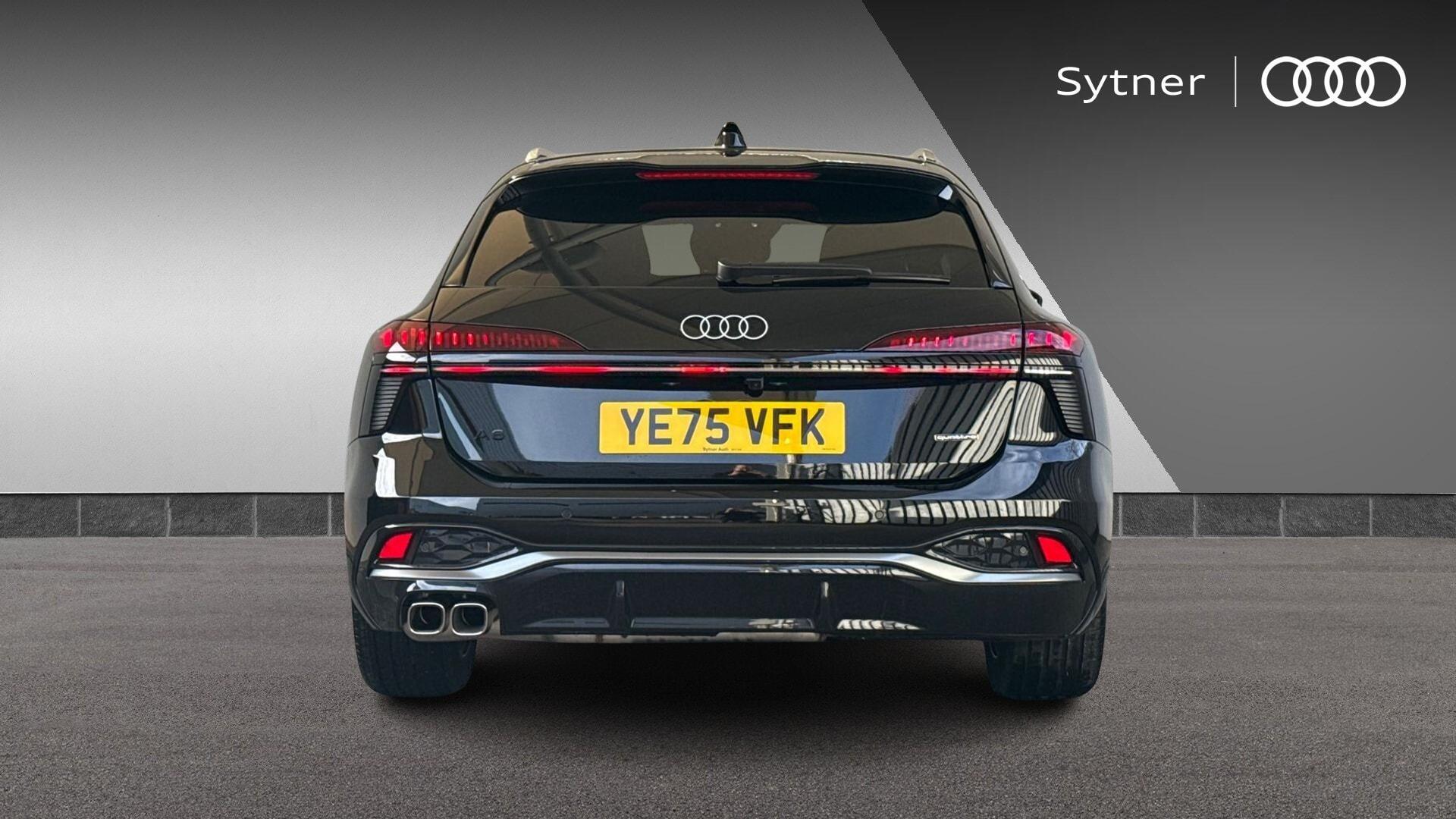 Black 2025 Audi A6 Avant 8